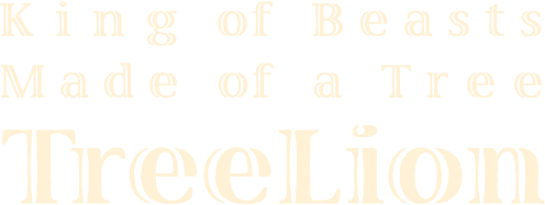 king of Beasts Made of a Tree TreeLion
